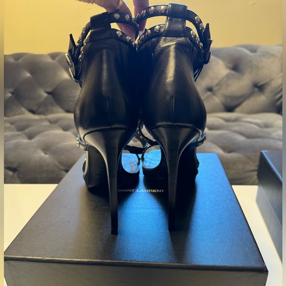 YSL NU PIED FRINGE HERLS SIZE 40 - Picture 4 of 7